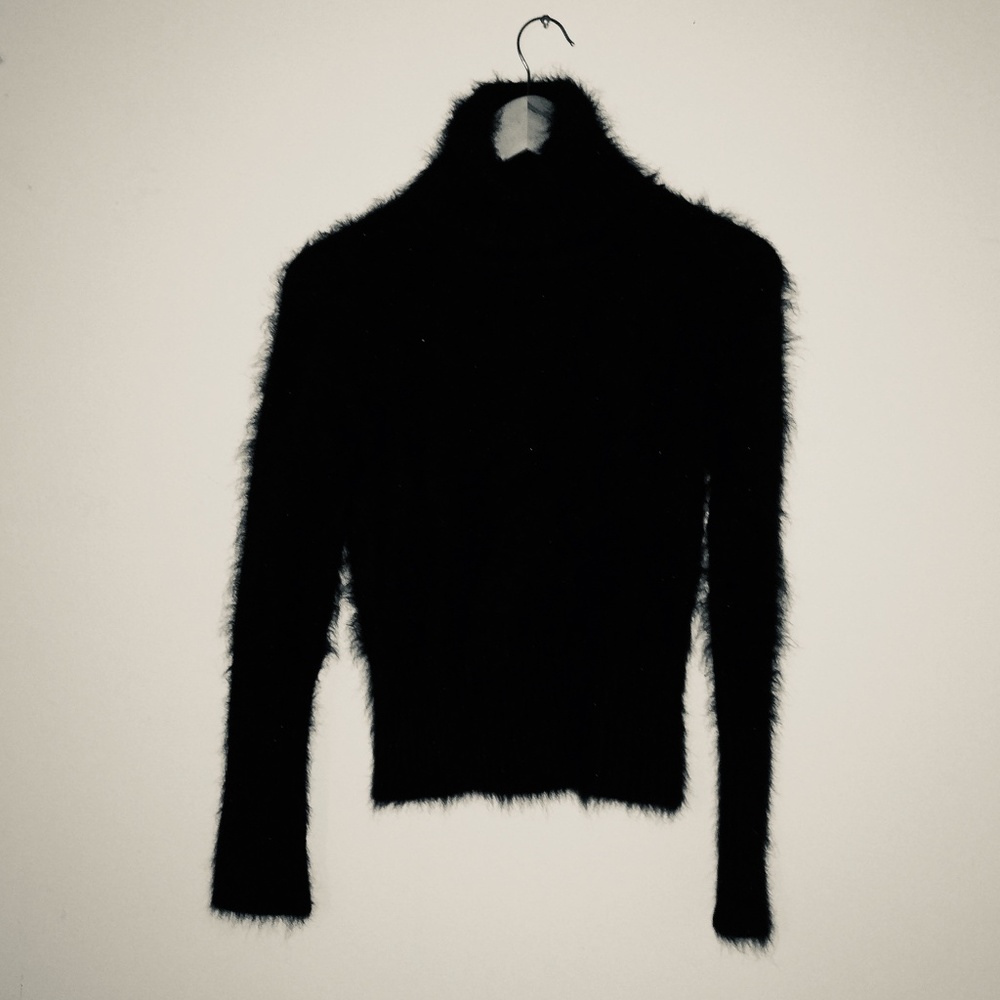 VTG Guess Angora Turtle Neck Sweater